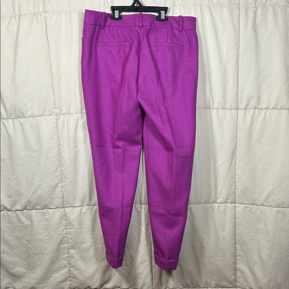 LOFT Vibrant Purple Ankle Pants - Picture 5 of 8